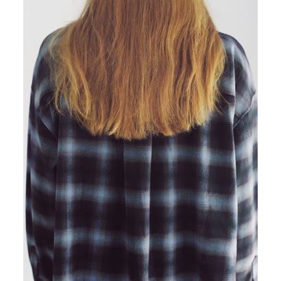 Picchi Nia Sunday Check Shirts （ブルー）｜詳細画像