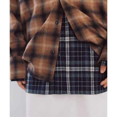 Picchi Nia Sunday Check Shirts （ブルー）｜詳細画像