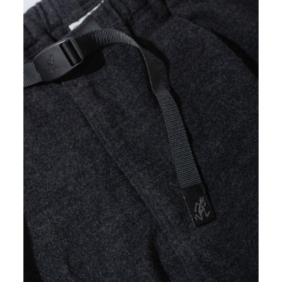 エカル EKAL 『別注』Gramicci for EKAL WOOL BLEND FLANNEL トラウザー （ブラック）｜詳細画像