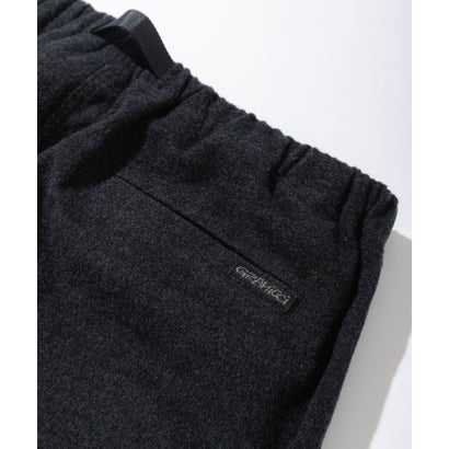 エカル EKAL 『別注』Gramicci for EKAL WOOL BLEND FLANNEL トラウザー （ブラック）｜詳細画像