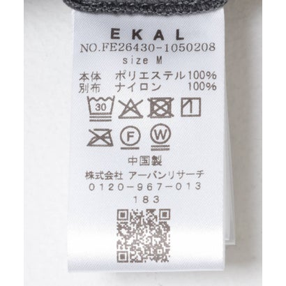 エカル EKAL POLARTEC FLEECE JACKET （グレー）｜詳細画像