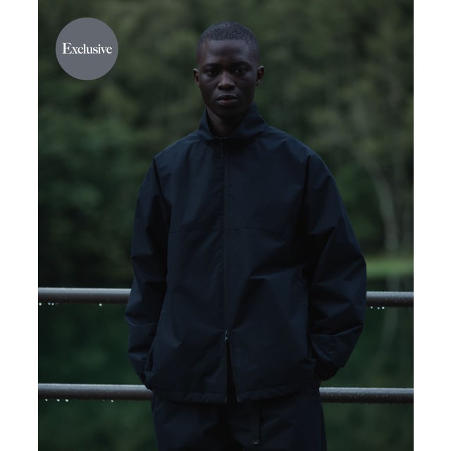 『別注』Mizuno×GORE-TEX WINDSTOPPER トラックジャケット （ブラック）