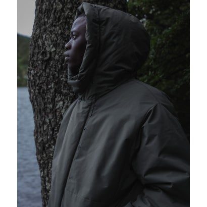 『別注』Mizuno×EKAL GORE-TEX WINDSTOPPER ダウンジャケット （ブラック）｜詳細画像