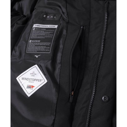 『別注』Mizuno×EKAL GORE-TEX WINDSTOPPER ダウンジャケット （ブラック）｜詳細画像