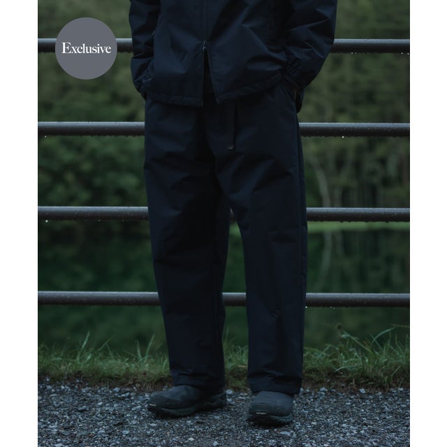 『別注』Mizuno×GORE-TEX WINDSTOPPER トラックパンツ （ブラック）