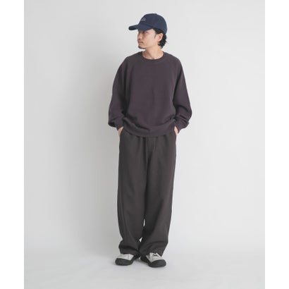 WOOL LIKE TROUSER （チャコールグレー）｜詳細画像