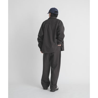 WOOL LIKE TROUSER （チャコールグレー）｜詳細画像