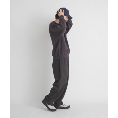 WOOL LIKE TROUSER （ブラック）｜詳細画像