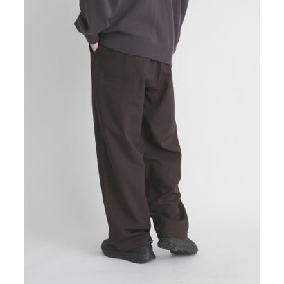 WOOL LIKE TROUSER （ブラウン）｜詳細画像