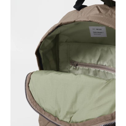 アイテムズ アーバンリサーチ ITEMS URBAN RESEARCH TAION Military Down Back Pack （ブラック）｜詳細画像