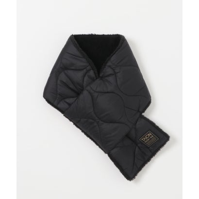 アイテムズ アーバンリサーチ ITEMS URBAN RESEARCH TAION Reversible Down Scarf （ブラック）｜詳細画像