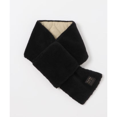 アイテムズ アーバンリサーチ ITEMS URBAN RESEARCH TAION Reversible Down Scarf （ブラック）｜詳細画像