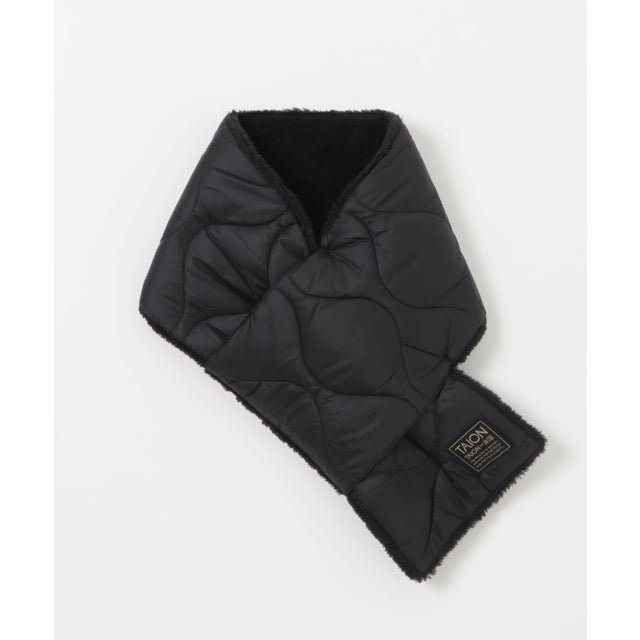TAION Reversible Down Scarf （ブラック）