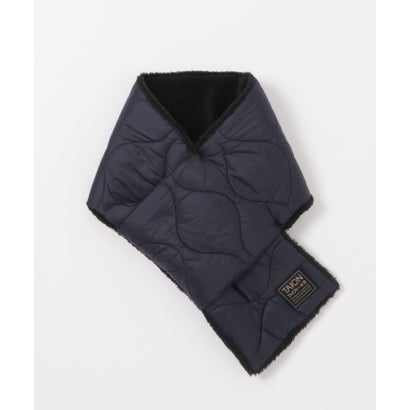 アイテムズ アーバンリサーチ ITEMS URBAN RESEARCH TAION Reversible Down Scarf （ネイビー）｜詳細画像