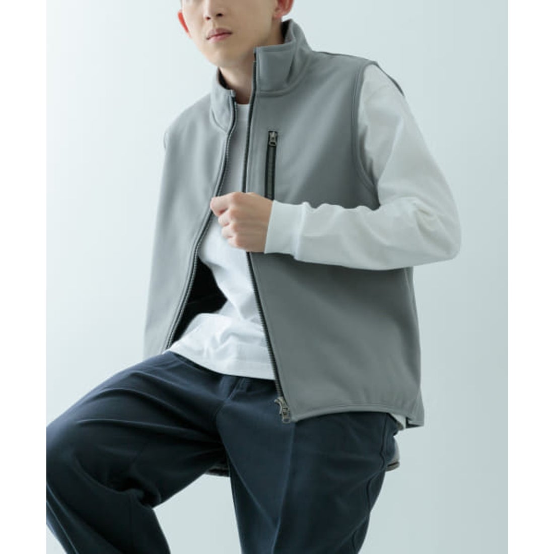 アイテムズ アーバンリサーチ ITEMS URBAN RESEARCH 裏フリース 