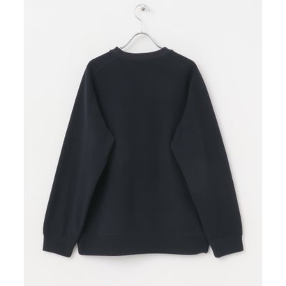 アイテムズ アーバンリサーチ ITEMS URBAN RESEARCH 発熱機能 クルーネックラグランTops （オフホワイト）｜詳細画像