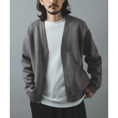 アイテムズ アーバンリサーチ ITEMS URBAN RESEARCH 『洗濯可/UVカット/抗菌/防臭』高機能ニットカーディガンアンサンブル （モカ）｜詳細画像