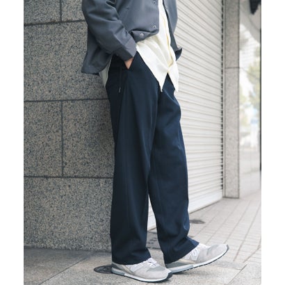 ワンタックカルゼストレートパンツ （ダークブラウン）｜詳細画像