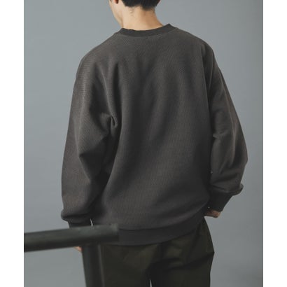 アイテムズ アーバンリサーチ ITEMS URBAN RESEARCH ボンディングモールスウェットプルオーバー （パープル系その他）｜詳細画像