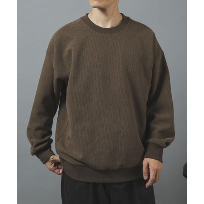 アイテムズ アーバンリサーチ ITEMS URBAN RESEARCH ボンディングモールスウェットプルオーバー （パープル系その他）｜詳細画像