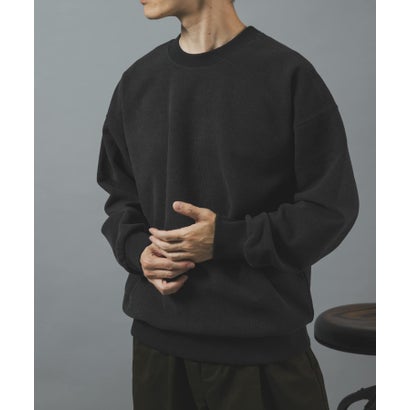 アイテムズ アーバンリサーチ ITEMS URBAN RESEARCH ボンディングモールスウェットプルオーバー （アイボリー）｜詳細画像
