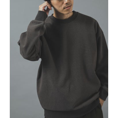 アイテムズ アーバンリサーチ ITEMS URBAN RESEARCH ボンディングモールスウェットプルオーバー （モカ）｜詳細画像