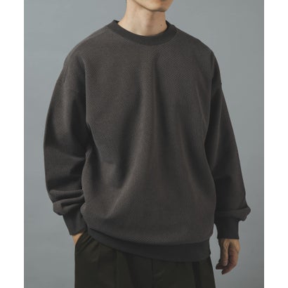 アイテムズ アーバンリサーチ ITEMS URBAN RESEARCH ボンディングモールスウェットプルオーバー （モカ）｜詳細画像