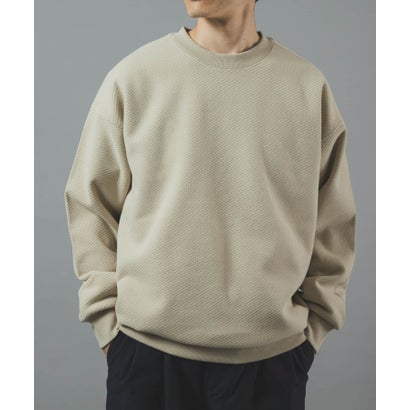 アイテムズ アーバンリサーチ ITEMS URBAN RESEARCH ボンディングモールスウェットプルオーバー （モカ）｜詳細画像