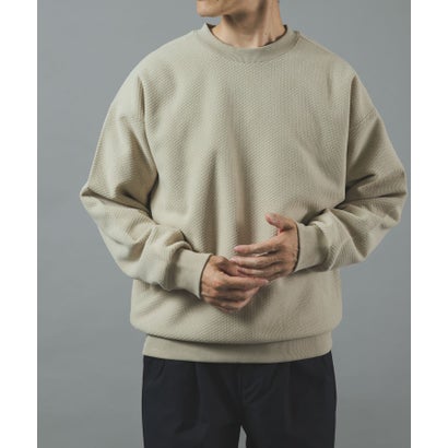 アイテムズ アーバンリサーチ ITEMS URBAN RESEARCH ボンディングモールスウェットプルオーバー （スミクロ）｜詳細画像
