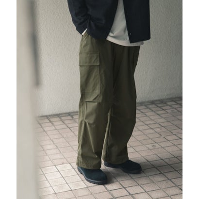 アイテムズ アーバンリサーチ ITEMS URBAN RESEARCH 『速乾/イージーケア』高機能ウエストイージー ツイルカーゴパンツ （カモフラージュ）｜詳細画像