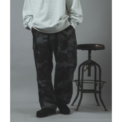 アイテムズ アーバンリサーチ ITEMS URBAN RESEARCH 『速乾/イージーケア』高機能ウエストイージー ツイルカーゴパンツ （カモフラージュ）｜詳細画像
