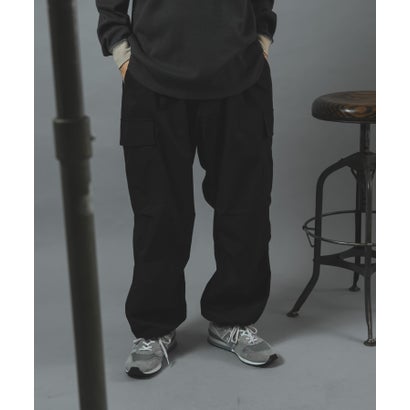 アイテムズ アーバンリサーチ ITEMS URBAN RESEARCH 『速乾/イージーケア』高機能ウエストイージー ツイルカーゴパンツ （カモフラージュ）｜詳細画像