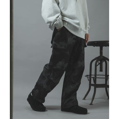 アイテムズ アーバンリサーチ ITEMS URBAN RESEARCH 『速乾/イージーケア』高機能ウエストイージー ツイルカーゴパンツ （カモフラージュ）｜詳細画像