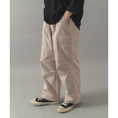 アイテムズ アーバンリサーチ ITEMS URBAN RESEARCH 『速乾/イージーケア』高機能ウエストイージー ツイルカーゴパンツ （カモフラージュ）｜詳細画像