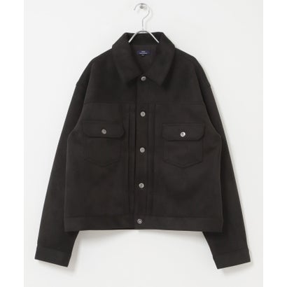 アイテムズ アーバンリサーチ ITEMS URBAN RESEARCH F.S. プリーテッド トラッカージャケット （ベージュ）｜詳細画像