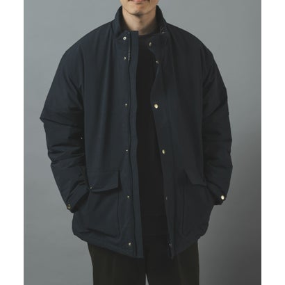 アイテムズ アーバンリサーチ ITEMS URBAN RESEARCH チェックライニング 中綿 ジャケット （ブラック）｜詳細画像
