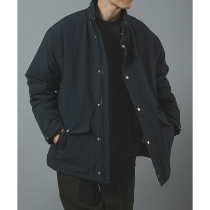 アイテムズ アーバンリサーチ ITEMS URBAN RESEARCH チェックライニング 中綿 ジャケット （ブラック）｜詳細画像