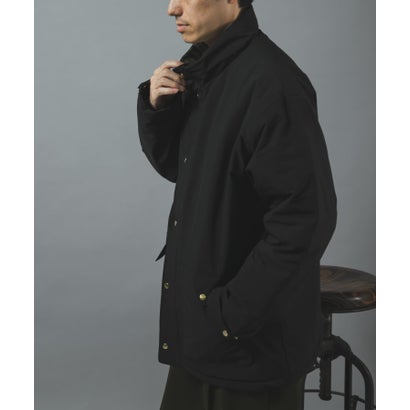 アイテムズ アーバンリサーチ ITEMS URBAN RESEARCH チェックライニング 中綿 ジャケット （ブラック）｜詳細画像