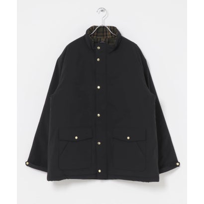アイテムズ アーバンリサーチ ITEMS URBAN RESEARCH チェックライニング 中綿 ジャケット （ブラック）｜詳細画像