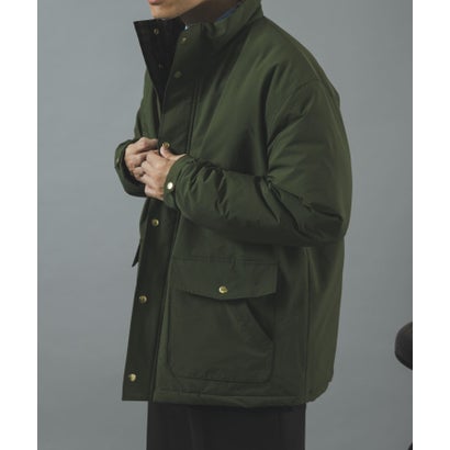 アイテムズ アーバンリサーチ ITEMS URBAN RESEARCH チェックライニング 中綿 ジャケット （ブラック）｜詳細画像