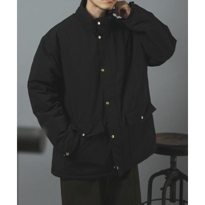 アイテムズ アーバンリサーチ ITEMS URBAN RESEARCH チェックライニング 中綿 ジャケット （ネイビー）｜詳細画像