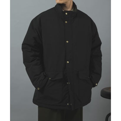 アイテムズ アーバンリサーチ ITEMS URBAN RESEARCH チェックライニング 中綿 ジャケット （ネイビー）｜詳細画像