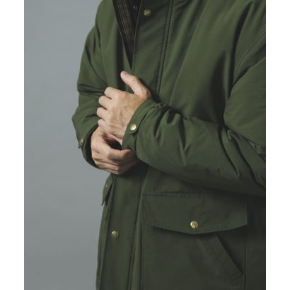 アイテムズ アーバンリサーチ ITEMS URBAN RESEARCH チェックライニング 中綿 ジャケット （ネイビー）｜詳細画像
