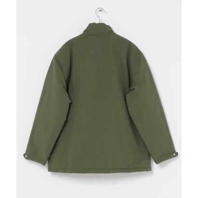 アイテムズ アーバンリサーチ ITEMS URBAN RESEARCH チェックライニング 中綿 ジャケット （カーキ）｜詳細画像