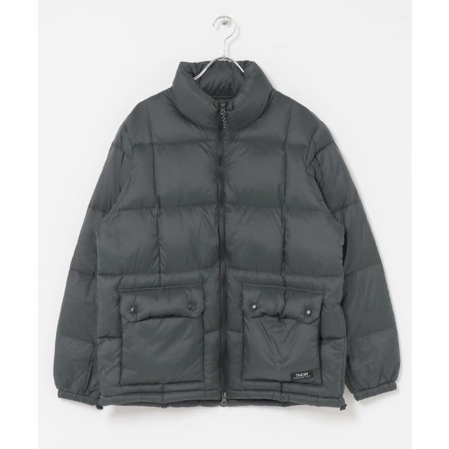 TAION Mt.Hi-Neck Volume Down Jacket （ダークグレー）
