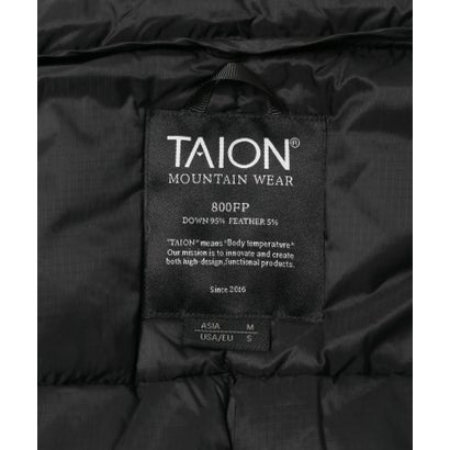 アイテムズ アーバンリサーチ ITEMS URBAN RESEARCH TAION Mt.Hi-Neck Volume Down Jacket （ブラック）｜詳細画像