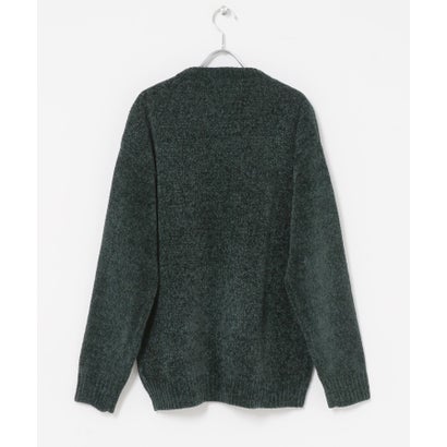アイテムズ アーバンリサーチ ITEMS URBAN RESEARCH モールクルーネック 真冬の正解ニット （グレー）｜詳細画像