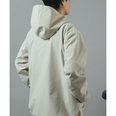 アイテムズ アーバンリサーチ ITEMS URBAN RESEARCH 『撥水/防風/透湿』高機能 裏フリース マウンテンパーカー （チャコールグレー）｜詳細画像
