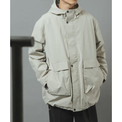 アイテムズ アーバンリサーチ ITEMS URBAN RESEARCH 『撥水/防風/透湿』高機能 裏フリース マウンテンパーカー （チャコールグレー）｜詳細画像