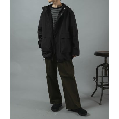 アイテムズ アーバンリサーチ ITEMS URBAN RESEARCH 『撥水/防風/透湿』高機能 裏フリース マウンテンパーカー （チャコールグレー）｜詳細画像